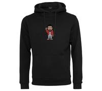 Mister Tee Men's Kanada Sketch Hoodie Hooded Sweatshirt, Black, XXL