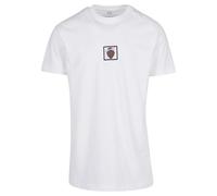Mister Tee Men's LA Sketch Patch Tee T-Shirt, White, XS