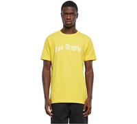 Mister Tee Men's Los Angeles Wording Tee T-Shirt, Taxi Yellow, XS