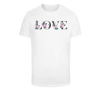 Mister Tee Men's Lover Flower Tee T-Shirt, 100% Cotton, White, XL