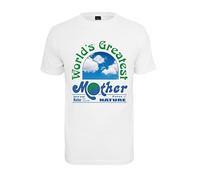 Mister Tee Men's Mother Nature Day Tee White S T-Shirt, S
