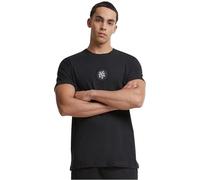 Mister Tee Men's Mt2606-ny Patch Tee T-Shirt, Black, XS