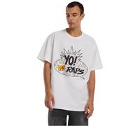 Mister Tee Men's Mt2729-Mtv Yo Oversize tee T-Shirt, White, XXL