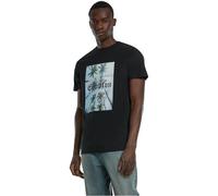 Mister Tee Men's Mt2774-Compton Palms Tee T-Shirt, Black, S