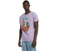 Mister Tee Men's Mt2800-Space Fam Tee T-Shirt, Fliederfarben, M