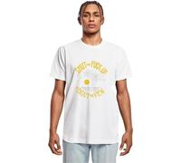 Mister Tee Men's Mt2806-Shut The Up & Enjoy The View Tee T-Shirts, White, XS