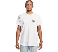 Mister Tee Men's Mt3100-La City Print Tee T-Shirts, White, S