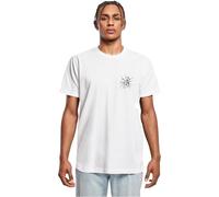 Mister Tee Men's Mt3284-shattered Glass Tee T-Shirt, White, S