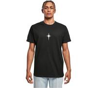 Mister Tee Men's Mt3290-blazin Star Tee T-Shirt, Black, M