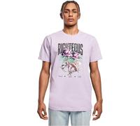 Mister Tee Men's Mt3445-righteous Roses Tee T-Shirt, Fliederfarben, XS