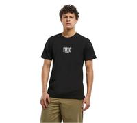 Mister Tee Men's Mt3695-nyc Old English Wording Patch Tee T-Shirt, Black, L