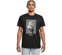 Mister Tee Men's Mt3930-tattoed Love Sign Tee T-Shirt, Black, L