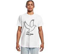 Mister Tee Men's Mt3933-only Fear God Tee T-Shirt, White, XS