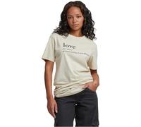 Mister Tee Men's Mt733 Love Definition T-Shirt Round Neck, Sand, XS