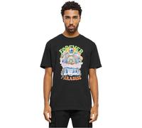Mister Tee Men's Paradise Oversize Tee Black XXL T-Shirt, Black, XXL