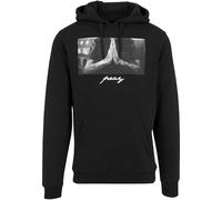 Mister Tee Men's Pray Hoody, Black, L