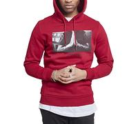 Mister Tee Men's Pray Hoody, Ruby, XXL