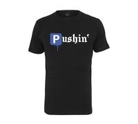 Mister Tee Men's Pushin P Tee T-Shirt, Black, XS