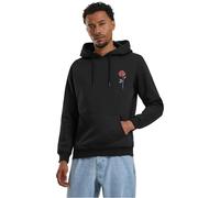 Mister Tee Mens Rose Hoody Hooded Sweatshirt, Black, XL