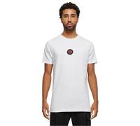 Mister Tee Men's Rose Patch Tee T-Shirt, White,
