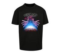 Mister Tee Men's Space Ball Oversize Tee T-Shirt, Black, M