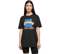 Mister Tee Men's Space Jam Logo Tee T-Shirt, Black, XL