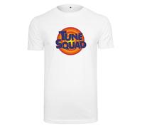 Mister Tee Men's Space Jam Tune Squad Logo Tee T-Shirt, White, M