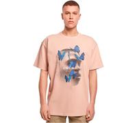 MT Upscale Men's Mt1899-le Papillon Oversize Tee T-Shirt, Amber, XXL