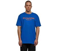 Mister Tee Men's T-Shirt, Cobalt Blue, M