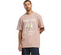 MT Upscale Men's Mt3457-money Talks Oversize Tee T-Shirt, Duskrosis, S