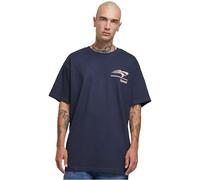 MT Upscale Men's Mt3530-buenos Aires Oversize Tee T-Shirt, Navy, XL