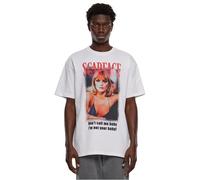 MT Upscale Men's Mt3004-scarface Don't Call Me Baby Heavy Oversize Tee T-Shirt, White, XL