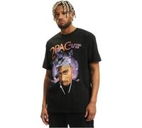 Mister Tee Men's Tupac All Eyez On Me Anniversary Oversize Tee T-Shirt, Black, XS