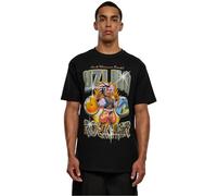 MT Upscale Men's UZIJIN Heavy Oversize Tee T-Shirt, Black, L