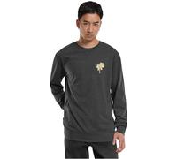 Mister Tee Men's Wasted Youth Crewneck Sweatshirt, Charcoal, M