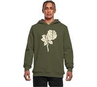 Mister Tee Men's Wasted Youth Hoody Hooded Sweatshirt, Olive, M
