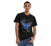 Mister Tee Men's Mt2721-Wild for The Night Tee T-Shirt, Black, S