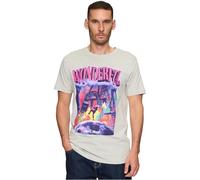Mister Tee Men's Wonderful Tee T-Shirt, Lightasphalt, S