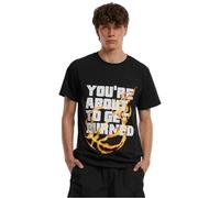 Mister Tee Men's You' re About to Get Burned Tee T-Shirt, Black, XL