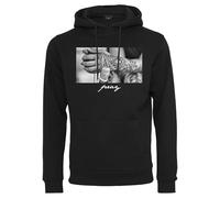 Mister Tee Men's MT492-Pray 2.0 Hoody Sweatshirt , Black, 4XL