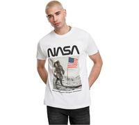 Mister Tee NASA Moon Man T-Shirt Men Top Cotton Jersey Round Neck