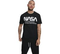 Mister Tee NASA Wormlogo Tee T-Shirt Top Shirt Front Print Jersey Logo Basic