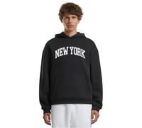 Mister Tee New York Fluffy Hoody, black, L