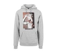MISTER TEE O.G.C.J.M Hoodie, Sweatshirt für Herren und Teenager, Kapuzenpullover mit 2pac Aufdruck (Tupac Pullover mit Kapuze und Bauchtasche), Heather Grey, M
