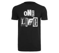 Mister Tee One Life Men's T-Shirt Top Cotton Jersey Print Sayings