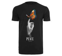 Mister Tee Peace Butterfly Short Sleeve T-shirt