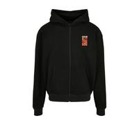 Mister Tee Peace Oversize Fullzip Hooded Jacket Black