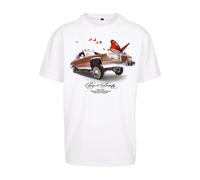 Mister Tee Pimp A Butterfly Oversize Short Sleeve T-shirt White XL Men