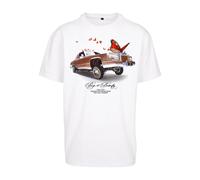 Mister Tee Pimp a Butterfly Oversize T-Shirt Top Shirt Print USA Car