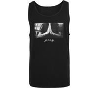 Mister Tee Pray Tank Top Shirt Top Religion Pray 100% Cotton
